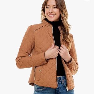 Love tree size small quilted jacket